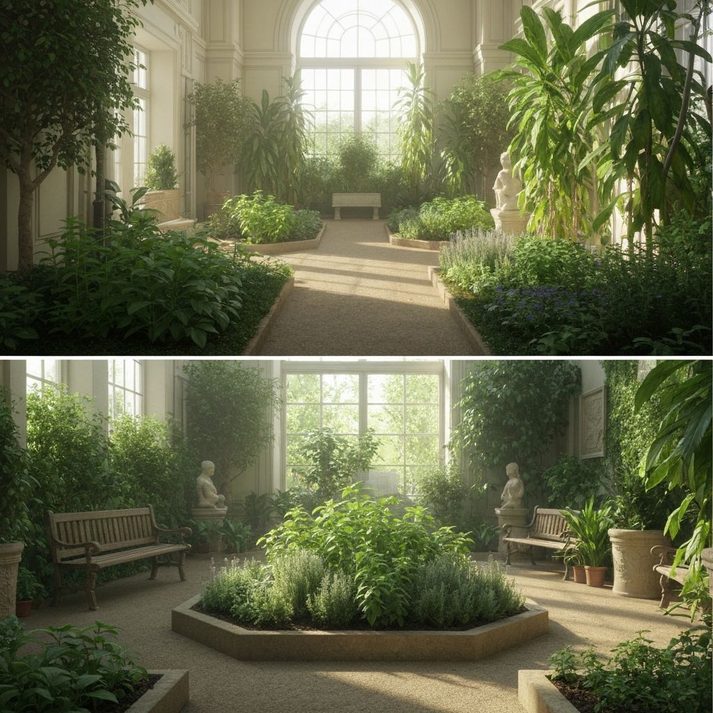 Wellness garden space